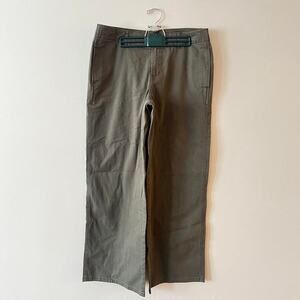 Army green mens pants